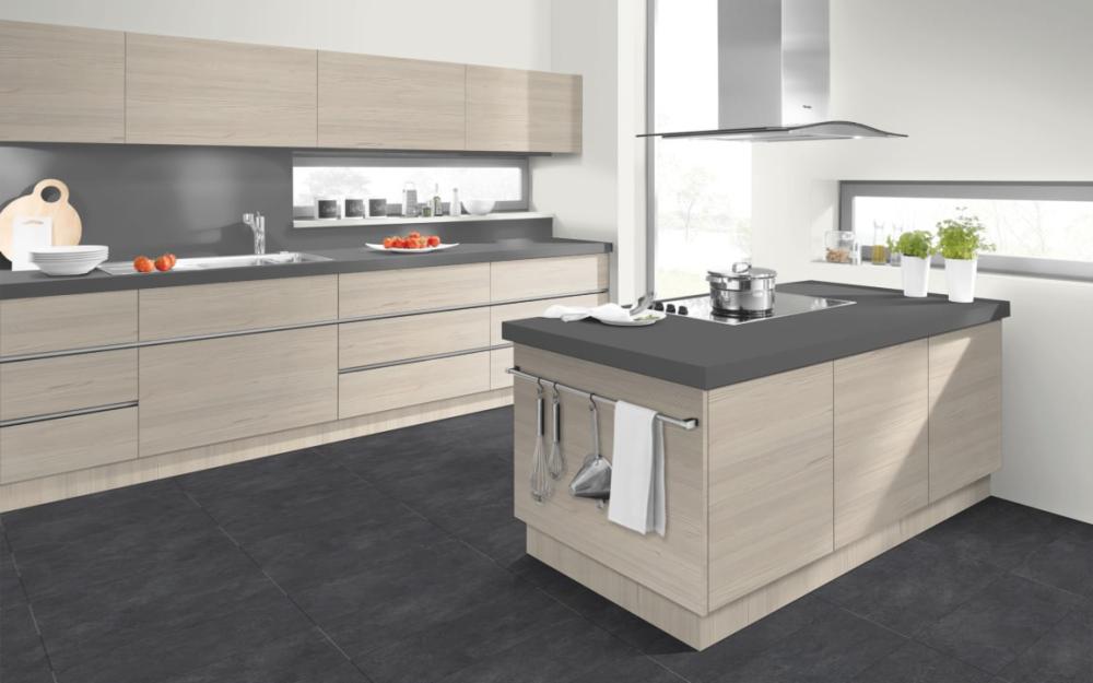 Bleached Pine Textured Cabinet Doors