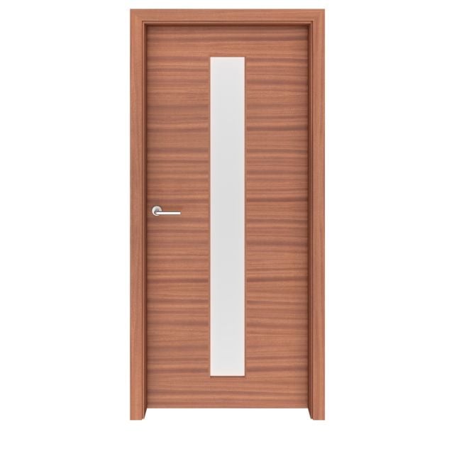 Sapele Mahogany Greenwich Glass Interior Door