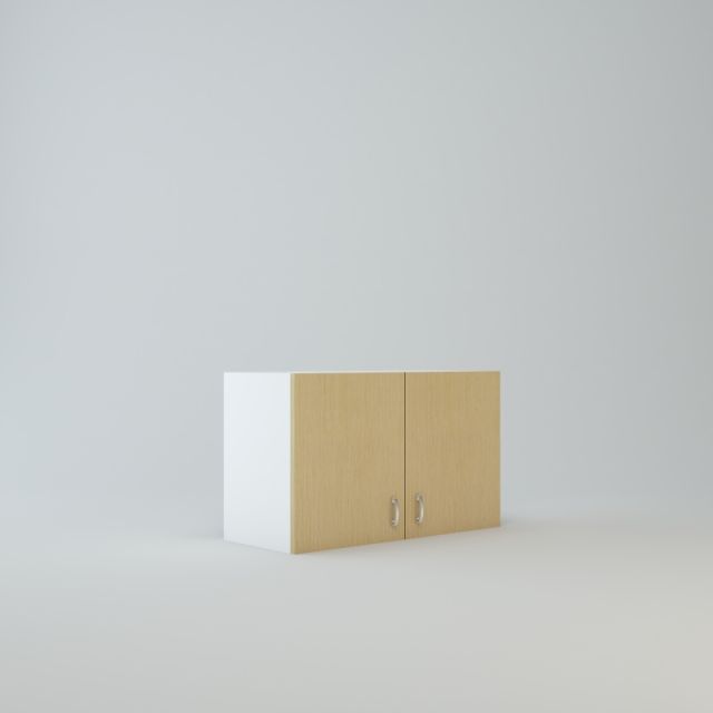 Wall Cabinet 18 inch High 30 inch Wide For Two Doors