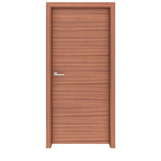 Sapele Mahogany Flush Horizontal Interior Door