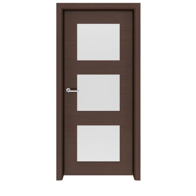 Dark Oak Newport Glass Interior Door