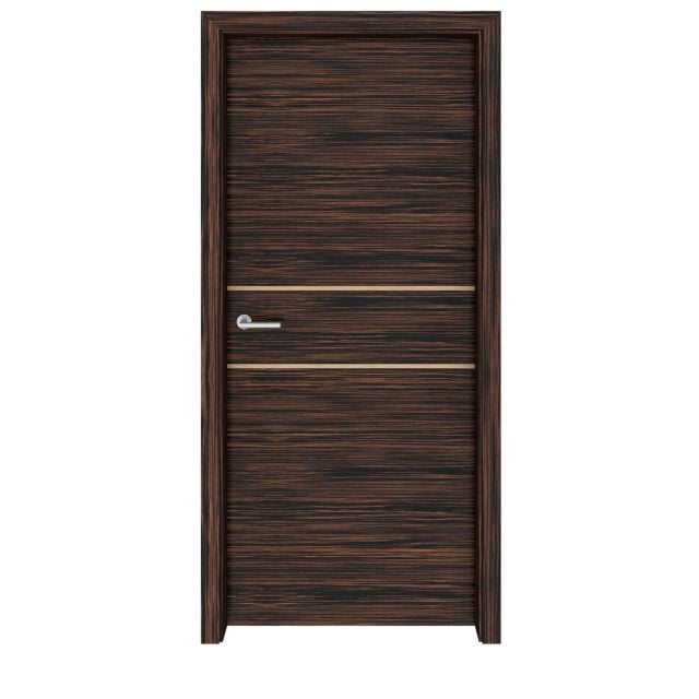 Ebony Macassar Flow Interior Door