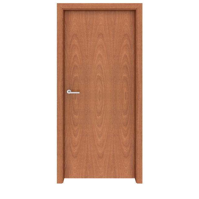 Mahogany Flush Vertical Interior Door