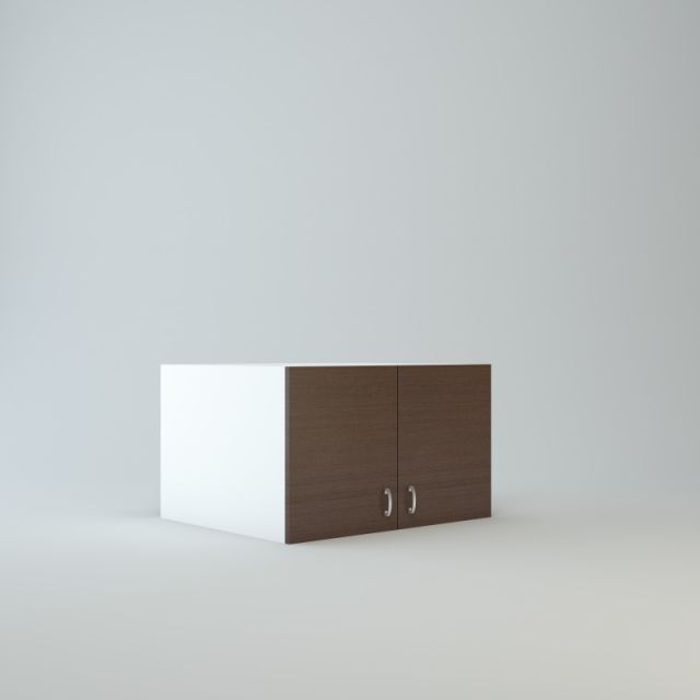 Wall Refrigerator Cabinet 18 inch High 24 inch Deep 30 inch Wide For Two Doors