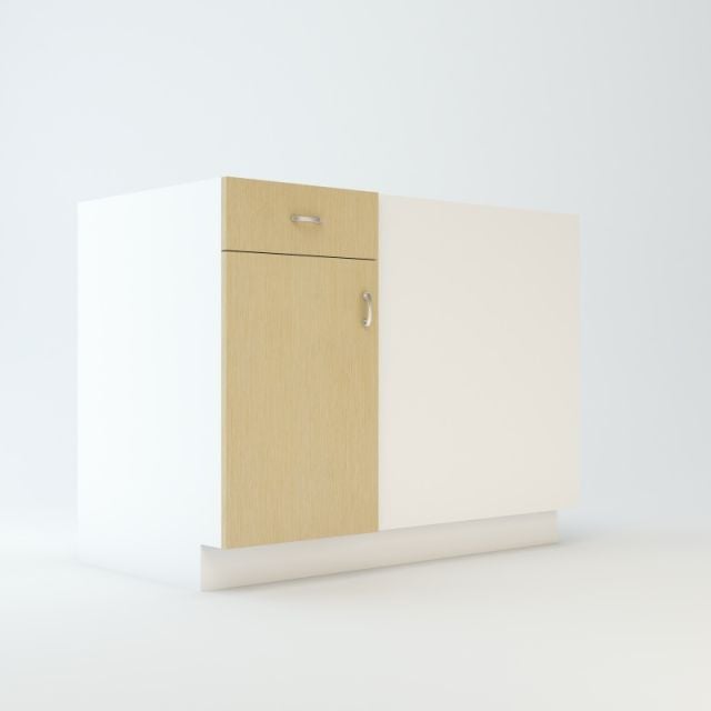 Base Peninsula Cabinet 27 inch For Four Doors