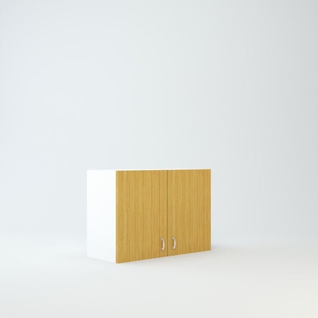 Wall Cabinet 21 inch High 30 inch Wide For Two Doors