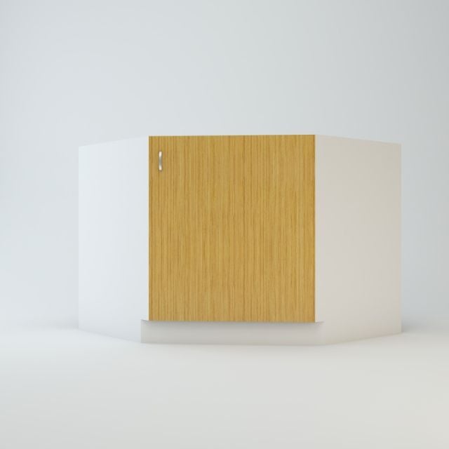 Base Peninsula Cabinet 42 inch For Four Doors