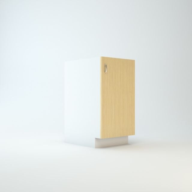 Base Cabinet 18 inch For Stack Of Five Drawers