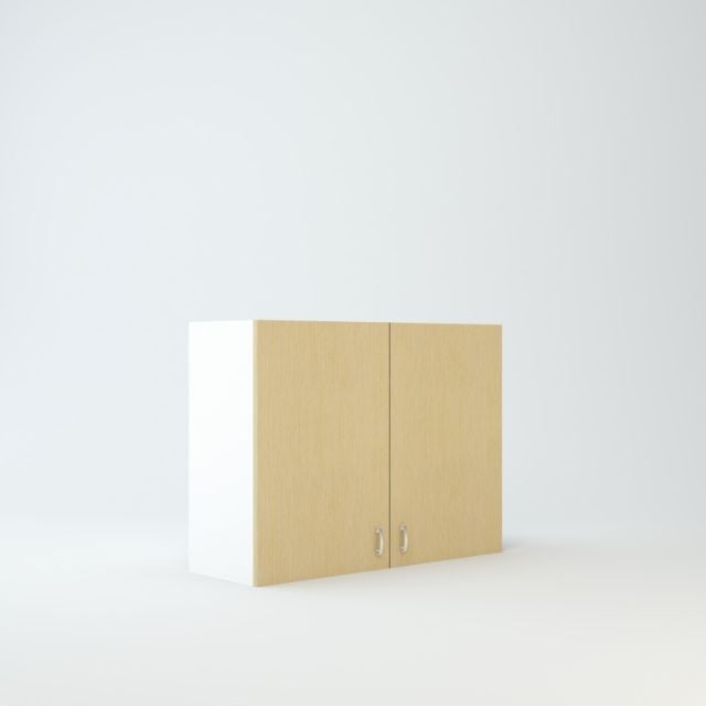 Wall Cabinet 27 inch High 36 inch Wide For Two Doors