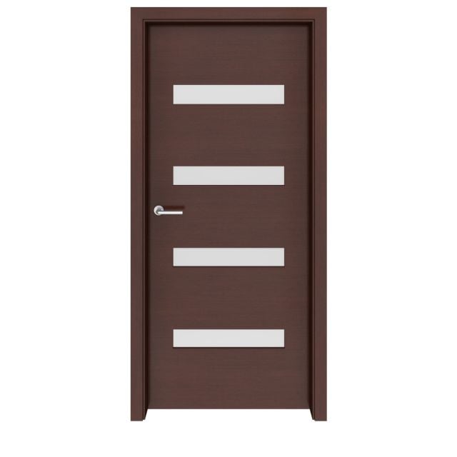 Wenge Aspen Glass Interior Door
