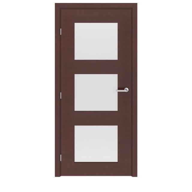 Wenge Newport Glass Interior Door