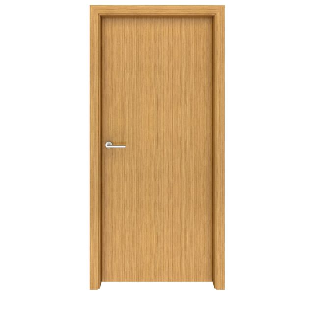 Teak Flush Vertical Interior Door