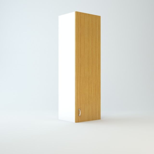 Wall Cabinet 48 inch High 15 inch Wide For One Door