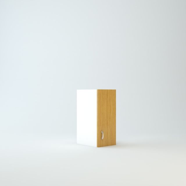 Wall Cabinet 21 inch High 9 inch Wide For One Door