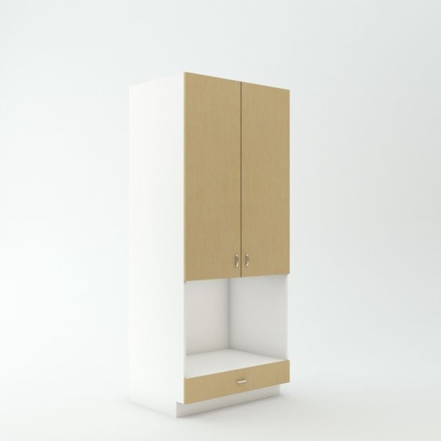 Tall Storage Cabinet 23 3/4 inch Deep 90 inch High 27 inch Wide For Four Doors