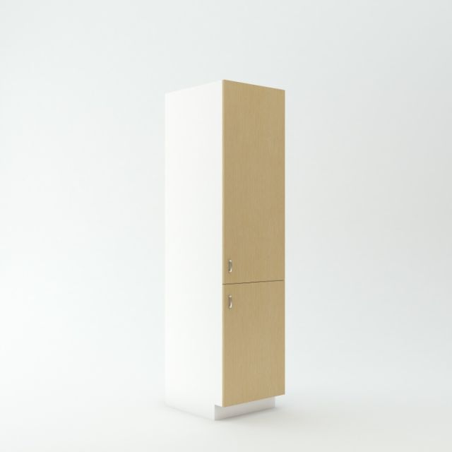 Tall Utility Cabinet 23 3/4 inch Deep 84 inch High 21 inch Wide For Two Doors