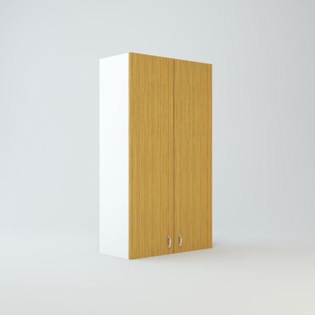 Wall Cabinet 48 inch High 27 inch Wide For Two Doors