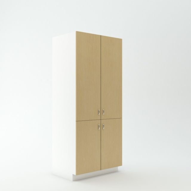 Tall Utility Cabinet 23 3/4 inch Deep 84 inch High 36 inch Wide For Four Doors