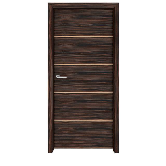 Ebony Macassar Spindrift Interior Door