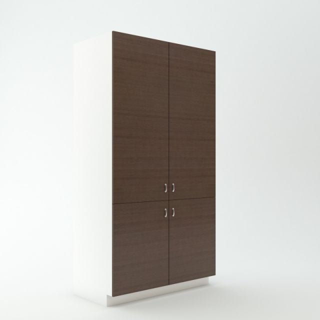 Tall Storage Cabinet 23 3/4 inch Deep 84 inch High 30 inch Wide For Two Full Height Doors