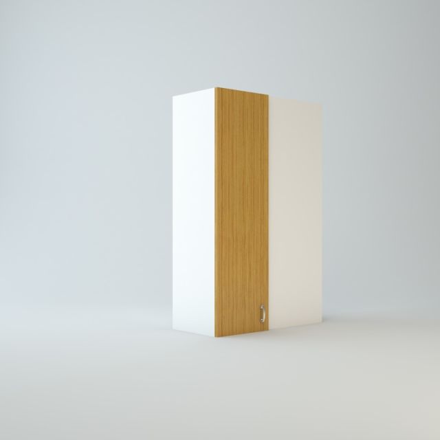 Wall Blind Corner Cabinet 42 inch High 27 inch Wide For One Door