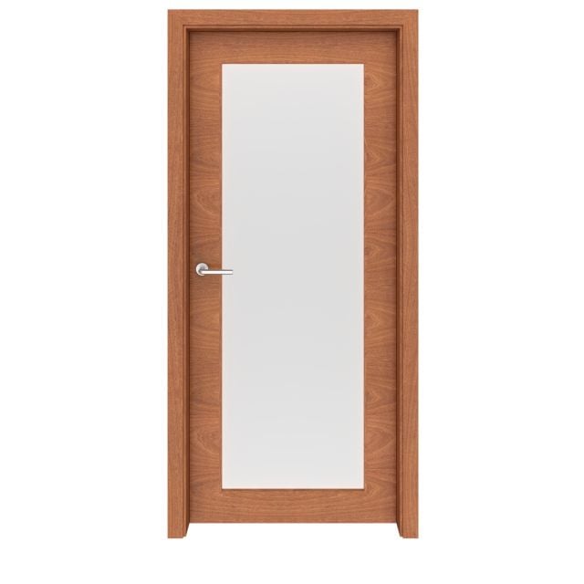 Mahogany Ontario Glass Interior Door