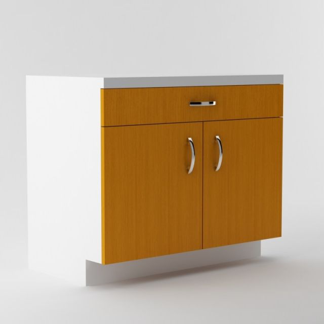 Vanity Base Cabinet 26.5/30.5 inch High 20 3/4 inch Deep 30 inch Wide For One Drawer & Two Doors