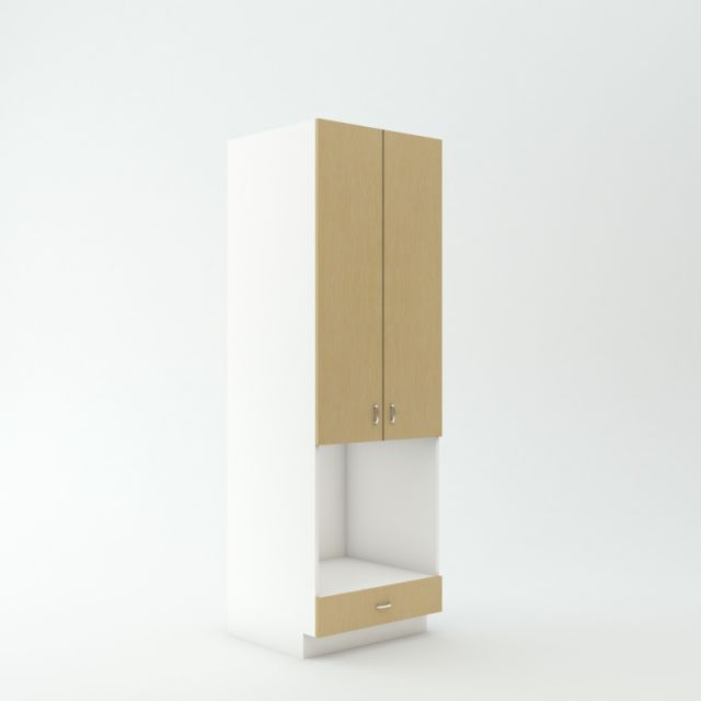 Tall Storage Cabinet 23 3/4 inch Deep 84 inch High 18 inch Wide For Two Doors