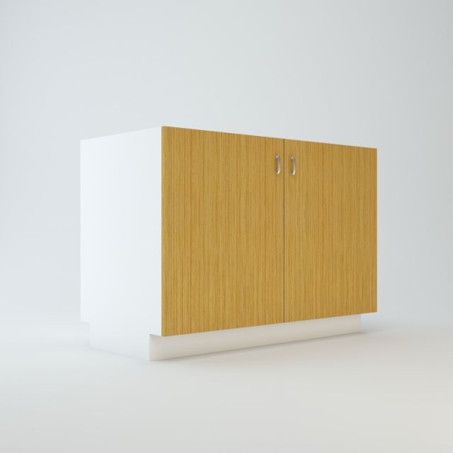 Base Pencil Drawer Cabinet 42 inch For Two Drawers, Side By Side