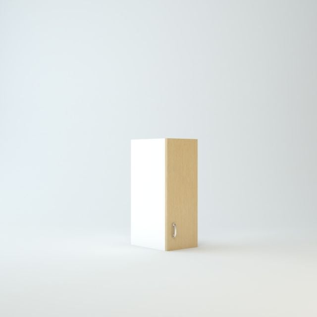 Wall Cabinet 24 inch High 9 inch Wide For One Door