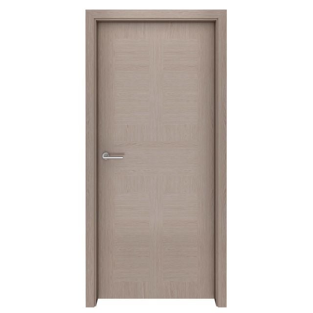 Antique Grey Oak Chateau Interior Door