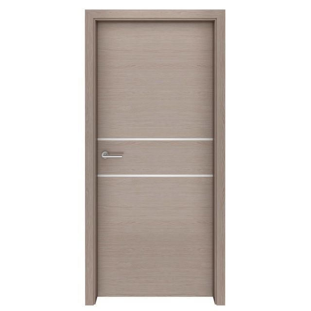 Antique Grey Oak Flow Interior Door
