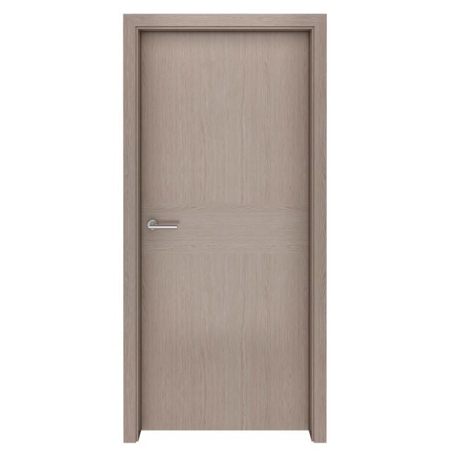 Antique Grey Oak Iris Interior Door