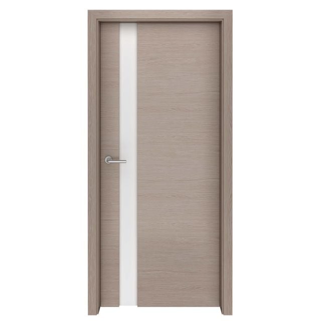 Antique Grey Oak Sirocco Glass Interior Door