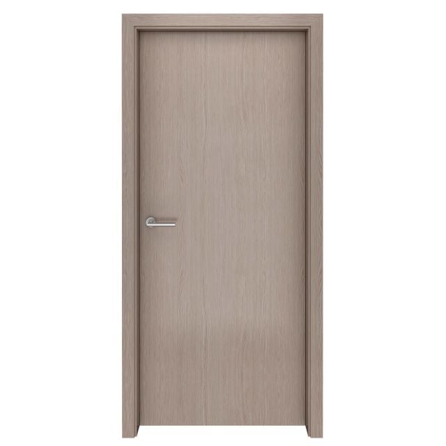 Antique Grey Oak Flush Vertical Interior Door