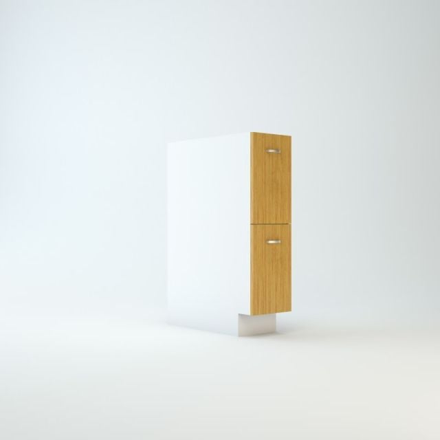 Base Cabinet 9 inch For Stack Of Two Drawers