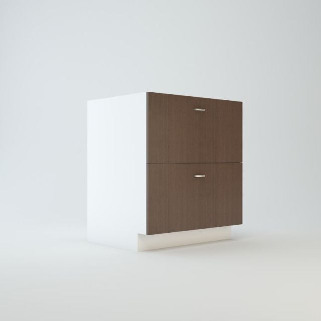 Base Shallow Cabinet 33 inch For Two Doors