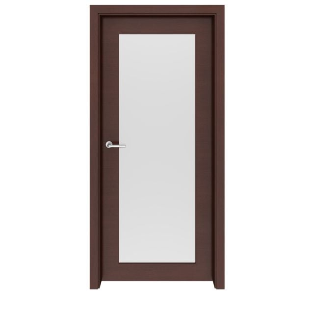 Wenge Ontario Glass Interior Door