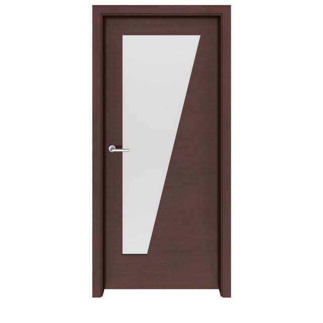 Wenge Seashore Glass Interior Door