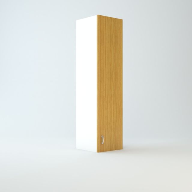 Wall Cabinet 48 inch High 12 inch Wide For One Door