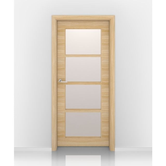 European Oak Denver Glass Interior Door