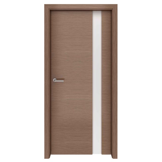 Canaletto Walnut Rift Cut Zephyr Glass Interior Door