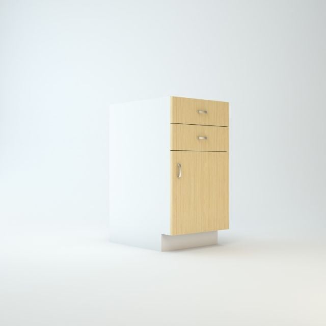 Base Cabinet 30 inch For Stack Of Five Drawers