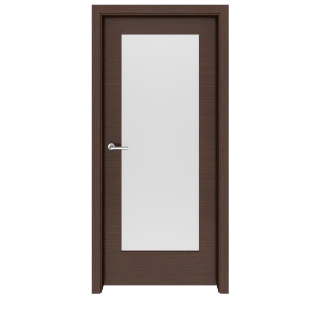 Dark Oak Madison Glass Interior Door