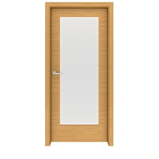 Teak Madison Glass Interior Door