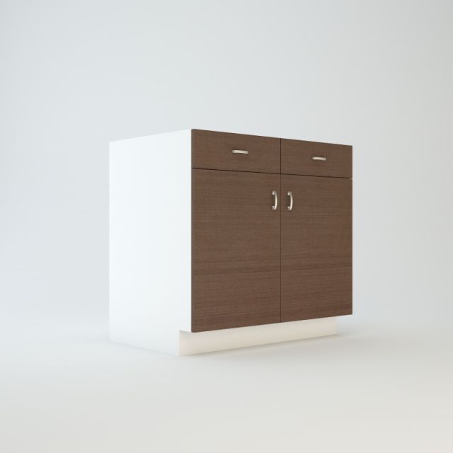 Base Cabinet 42 inch For 2 Drawers Side By Side & 2 Doors
