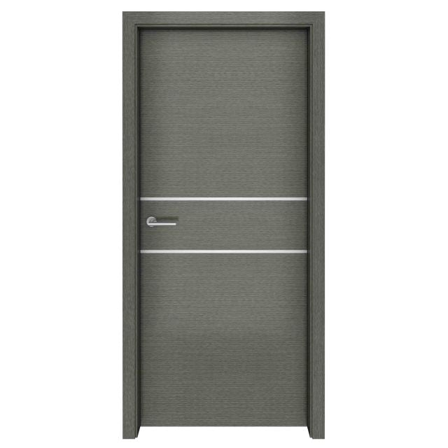 Grey Oak Flow Interior Door
