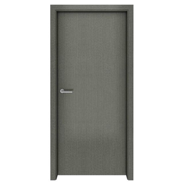 Grey Oak Flush Vertical Interior Door