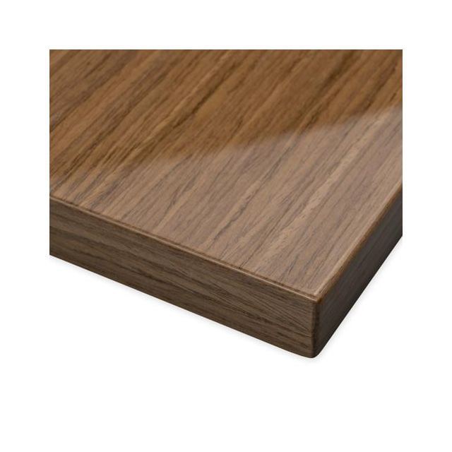 High Gloss Canaletto Walnut Rift Cut Wall Panel