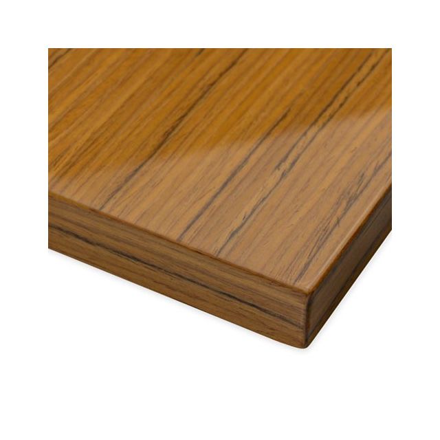 High Gloss Teak Veneer Wall Panel